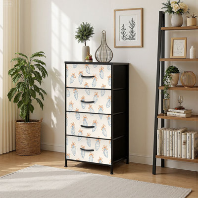 Commode de rangement verticale 4 tiroirs