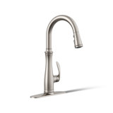 Bellera® Pull Down Single Handle Kitchen Faucet with Handle and Supply Lines