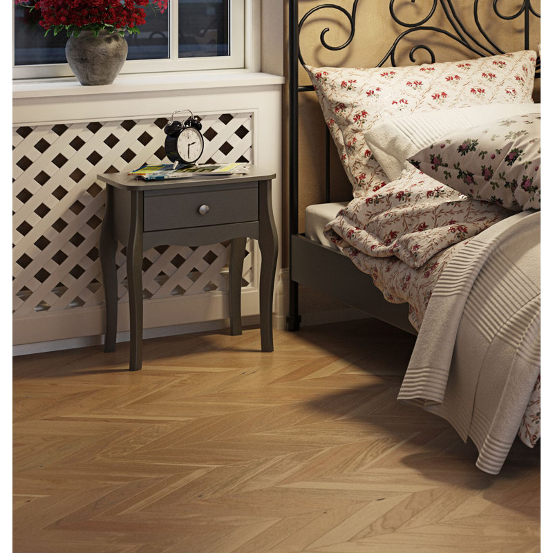 Table de chevet 1 tiroir springer, Gris