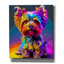 «The Soph sophistiqué Yorkie» par Dean Russo, art mural sur toile-38674107