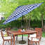 Parasol de patio extérieur, parasol de table d'extérieur, jardin ...