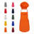 Solid Color Cotton Wasist-1147727104-1146673143