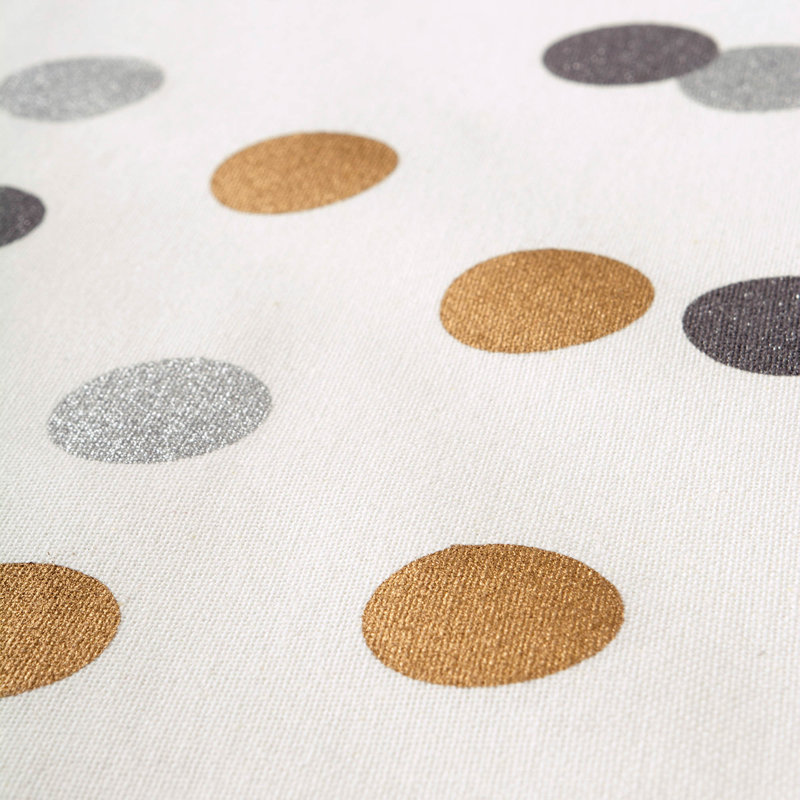 Mcmann Metallic Confetti Table Runner, 108" x 14"