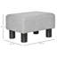 Mabel 40cm Wide Rectangle Solid Colour Standard Ottoman-1797956348