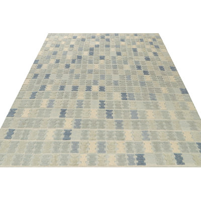 Scandinavian Wool Geometric Area Rug