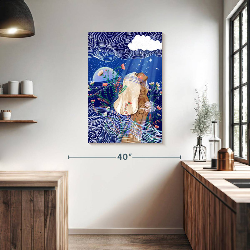 Leisha Nature's Breath, H 39 po x l 26 po