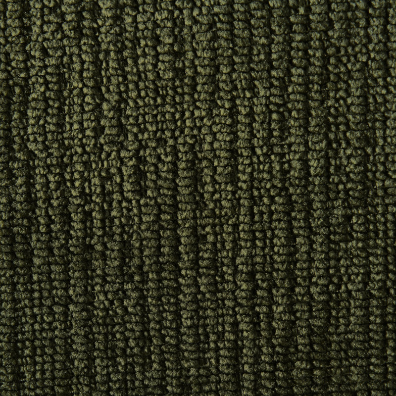 Lit plateforme tapissier Condie, Grand, Vert mousse