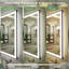 Aevar UL Certified Front & Back LED Anti-Fog Tempered Glass Framed Bathroom/Vanity Mirror with 3-Year Warranty-91870512