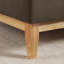 Chaise longue en tissu velours Searle Pierre-130033866