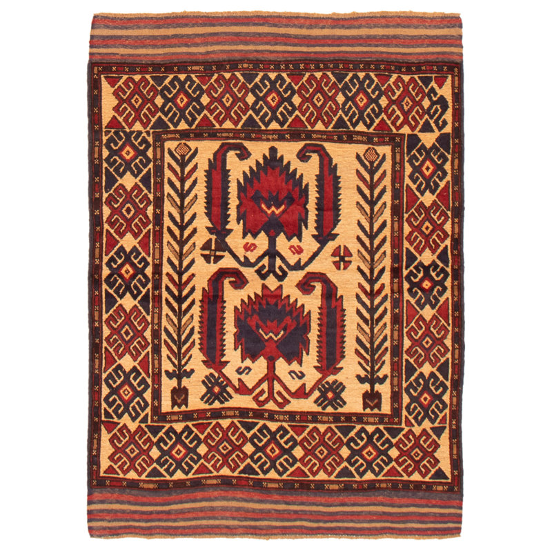 Tapis crème Tajik 3 pi 11 po x 5 pi 9 po
