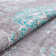Nile Vintage Flat-Weave Machine Washable Medallion Teal Rug