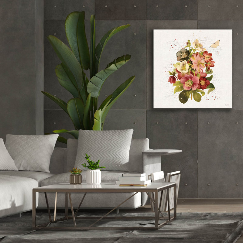 «August Petals» par Katie pertiet, August Grove, H 37 po x l 37 po x P 1,5 po