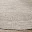Tapis ivoire / gris acier en coton tissé à plat à la main Bester-24597982