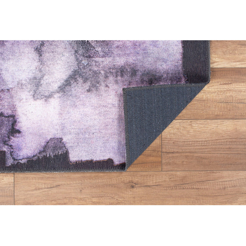 Luxurious Machine Washable Carpet, 100% Polyester, 7.5 x 10.8 Feet | Pile Height: 0.2 Inches, 1850 g/m² | Recycled Poly Cotton Underside, Easy Care, Perfect for Living Room & Bedroom, Soft & Durable Design