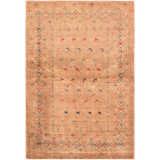 Pieternel Oriental Area Rug in Brown