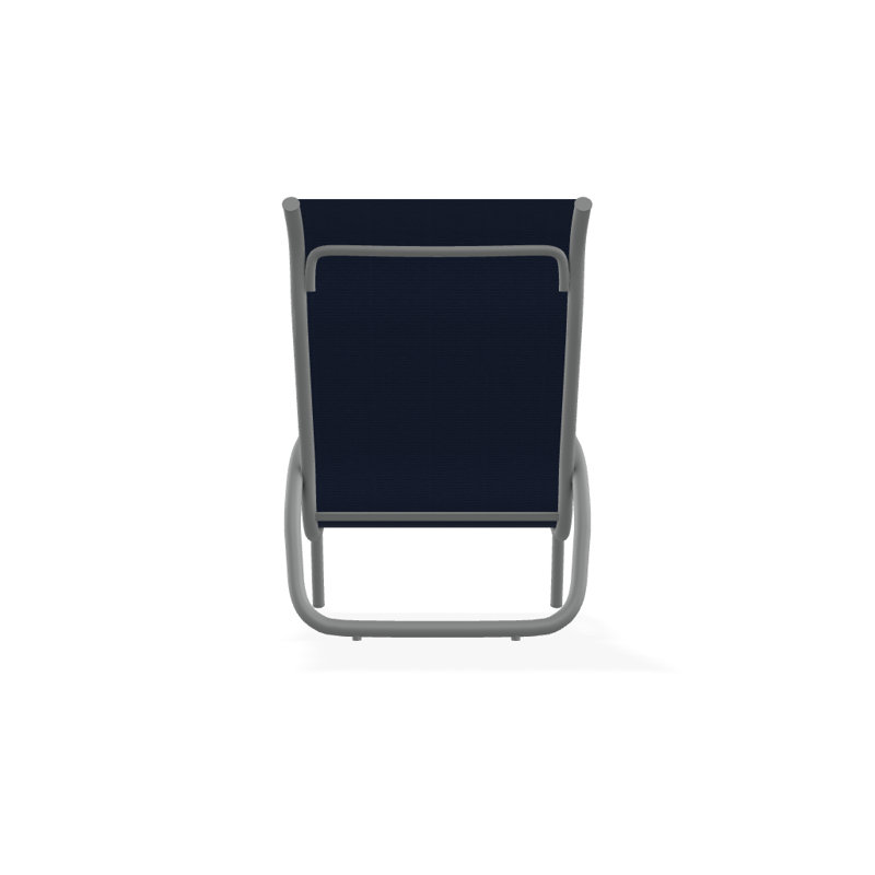 Beach Chair, Navy 13D Sunbrella®, Textured Graphite