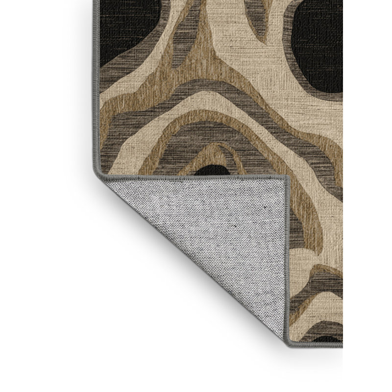  Tapis hawaïen lavable, Rond 8 pi