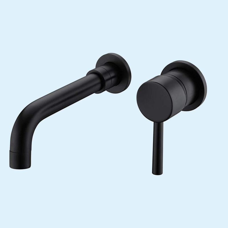 Single-handle Bathroom Faucet, Matte Black