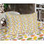 Multicolore drap-housse et coussin décoratif Ambesonne-106788683