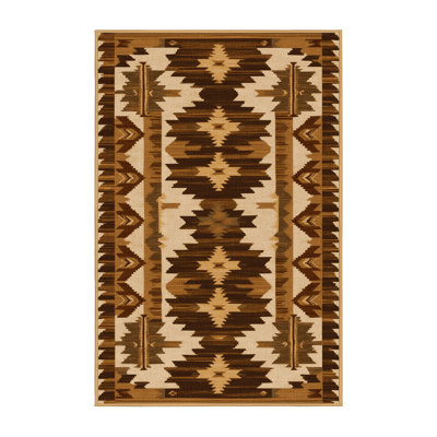 Tapis lavable Tumbleweed Southwestern