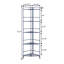 Tablette d'angle en métal H 57,50 po x l 13,75 po Edwin-266018795