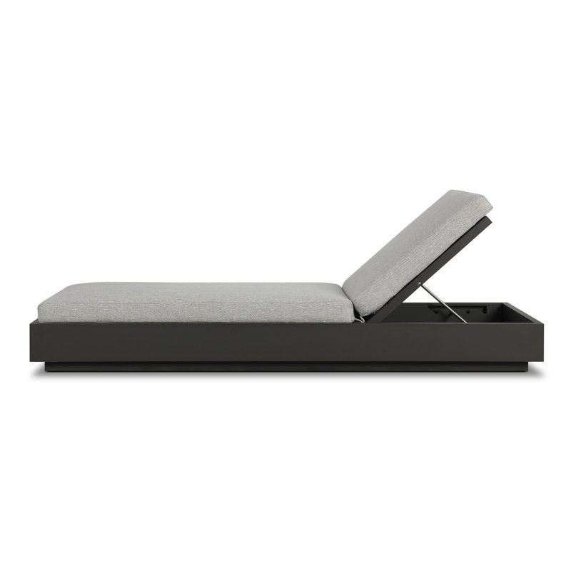 Katari Outdoor Chaise Lounge, Concha Fog