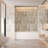 56''-60"W x 58''H  Frameless Tub Door-101053663