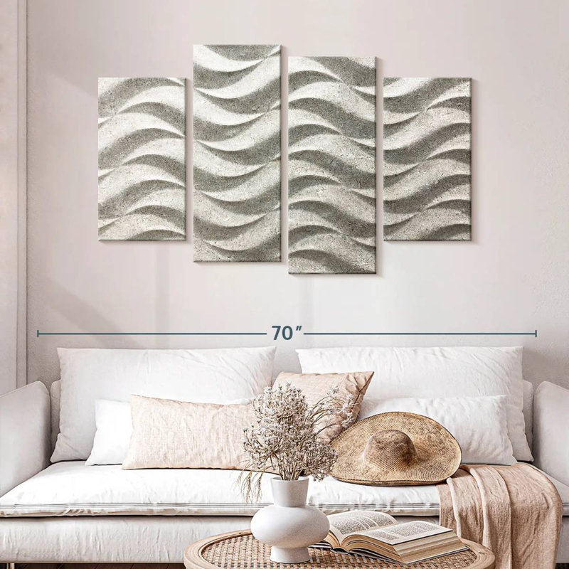 Wave Pattern, 32" H x 52" W