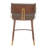 Brew Counter Stool Brown & Walnut
