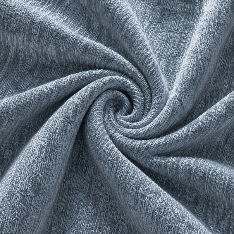 Lot de 2 housses de coussin décoratives tissées haut de gamme de luxe, 50 x 50 cm, bleu acier, Steel Blue
