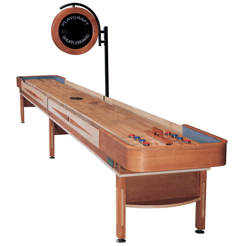 Telluride Shuffleboard Table, 14', Honey