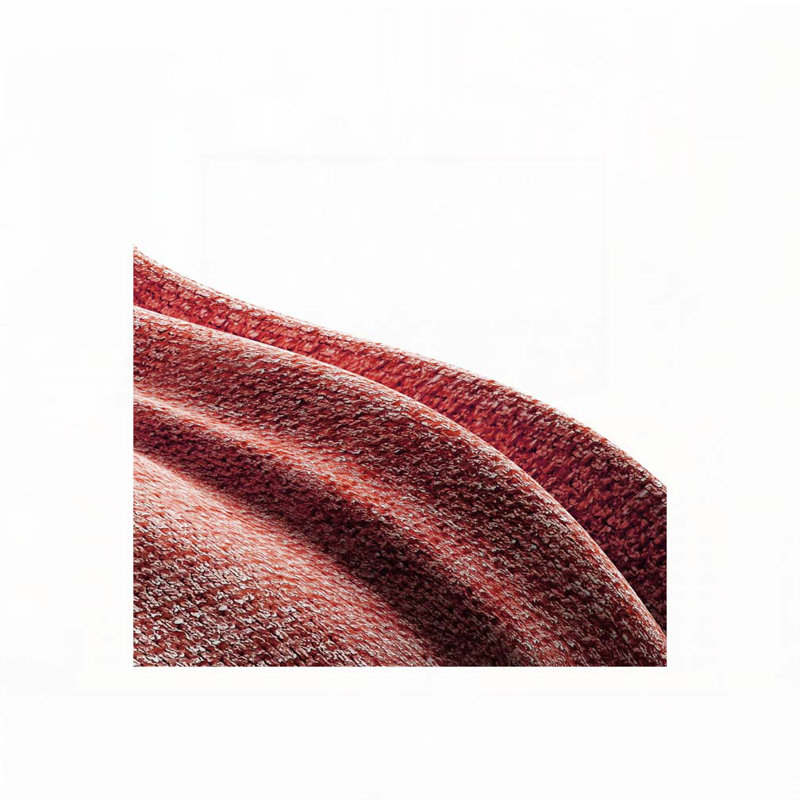 Fauteuil demi-tonneau rembourré et pivotant, Rouge