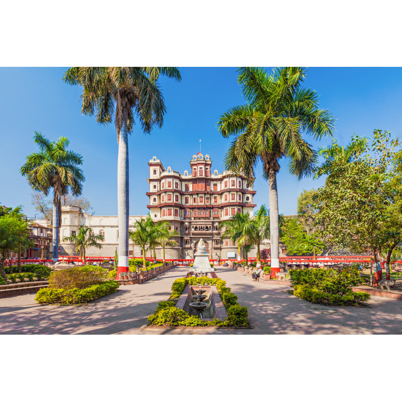 Fredericksen Rajwada Palace, Indore by Saiko3p - Wrapped Canvas Print, 61cm H x 91cm W x 3.8cm D