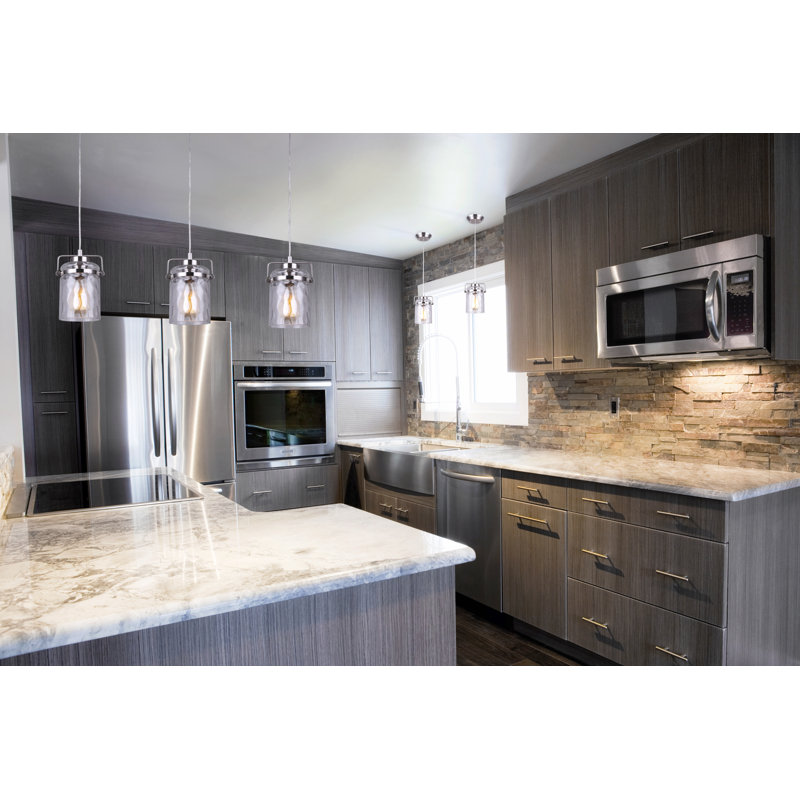 Wiliams 1 - Light Brushed Nickel Single Pendant