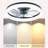 Ceiling Fan With Lights Dimmable Led