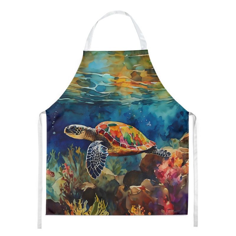Tablier de tortue de mer caouanne