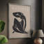 Matisse CECL XXV III, reproduction d'art encadrée - bois massif-447971451