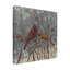 «H and Mr Cardinal», reproduction d'impression sur toile tendue-27490895