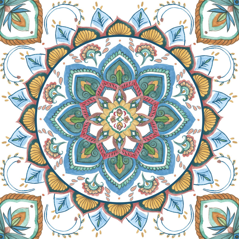 Mandala Zen III, H 12 po x l 12 po