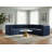Enso Velvet L-Shaped Sectional Reversible-1069998338