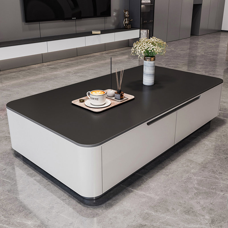Feltonville, Noir, Blanc, H 14,96 po x L 55,11 po x l 27,55 po