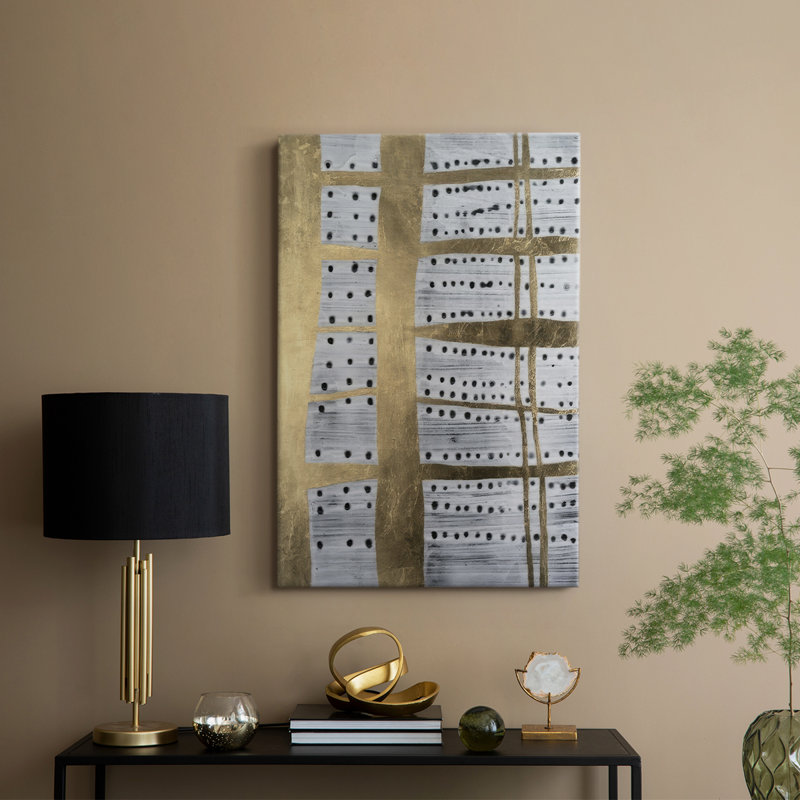 Trim & Flecks I -Gallery Wrapped Cavas, 36" H x 24" W