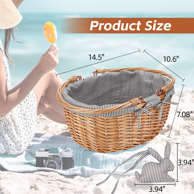 Wicker Picnic Basket