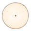 15" Wide Channell Tapered & Pleated Pendant