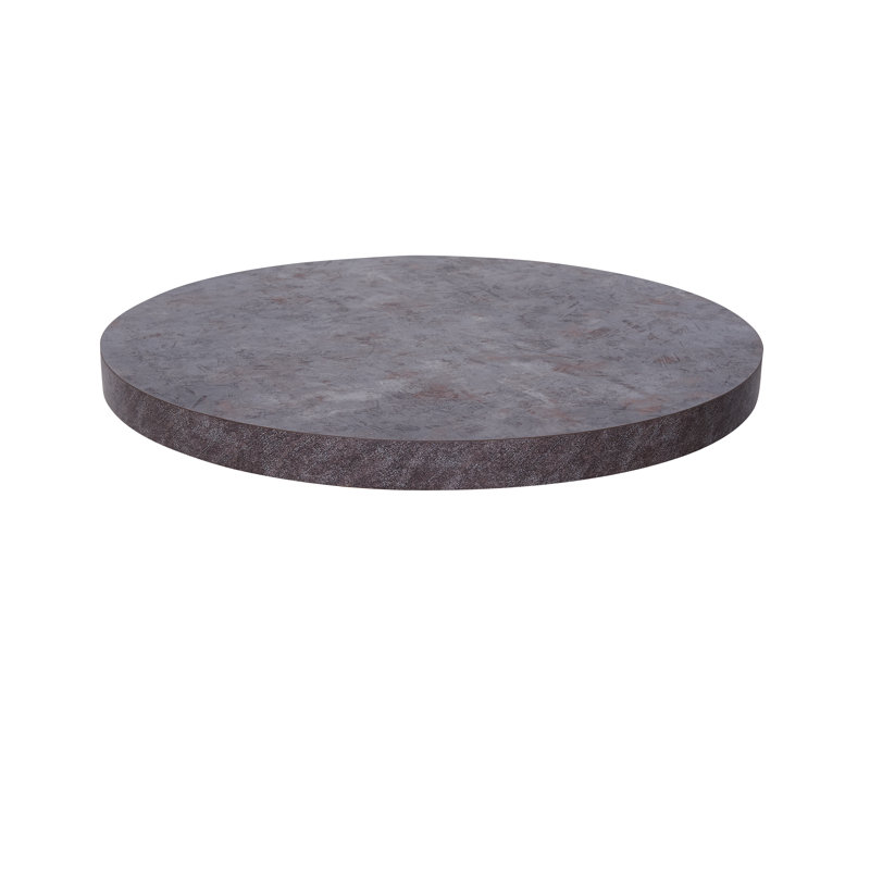 Rustic Copper Round Melamine Table Top, 36'' Diameter