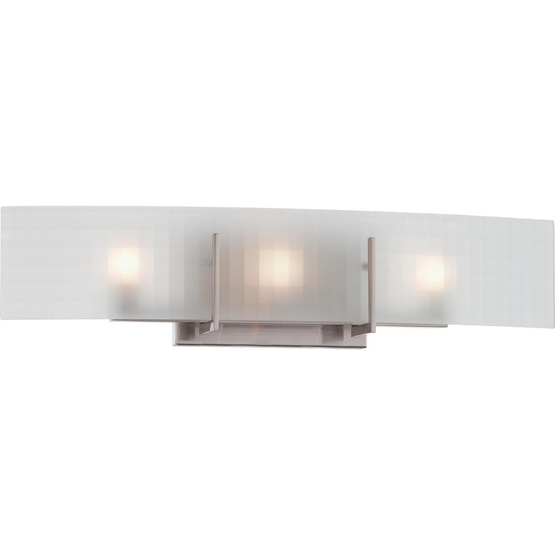 Barre d'éclairage de salle de bain 3 lumières Rimini