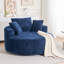 Fauteuil demi-tonneau pivotant en chenille-332416683