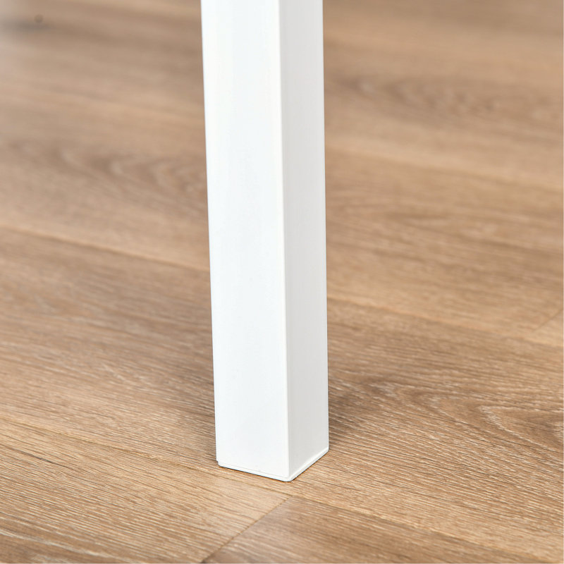 Ensemble de table de bar 3 pièces 31,5 po, Blanc