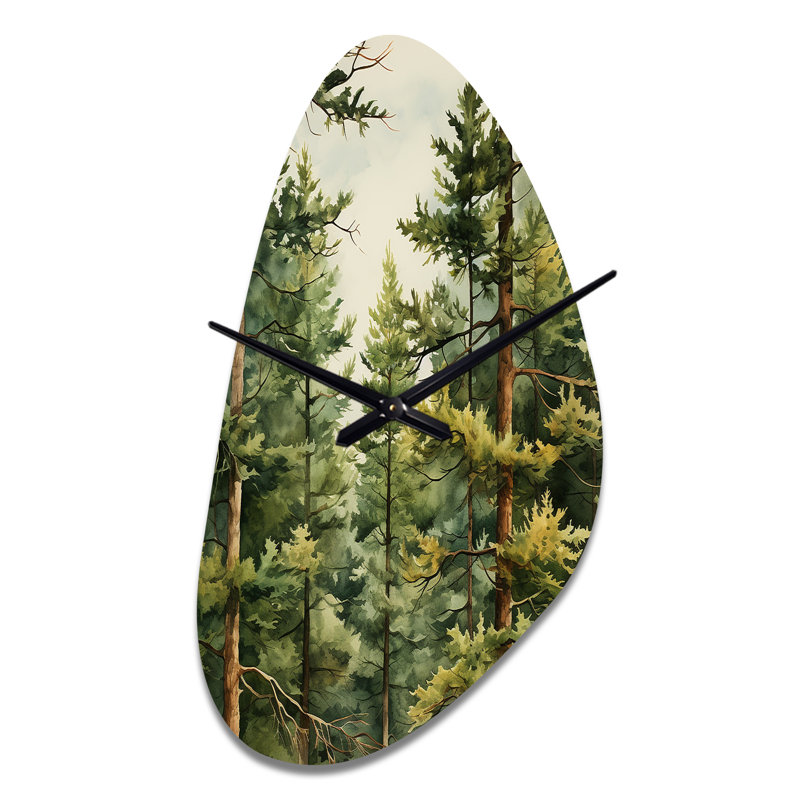 Horloge murale pin pin symphonie II - forme irrégulière, Grand