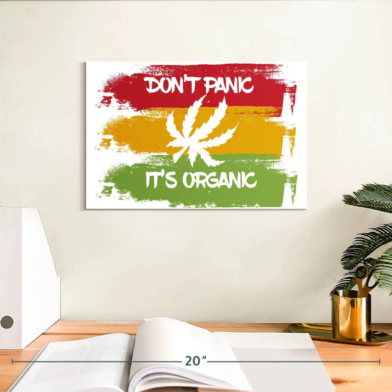 Senne Organic Marijuana, 8" H x 12" W